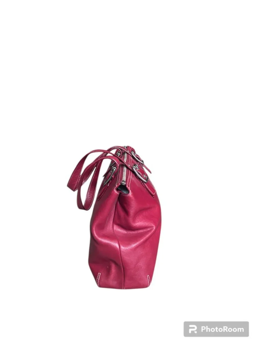 Coach Vintage Red 9554 Leather Shoulder Bag